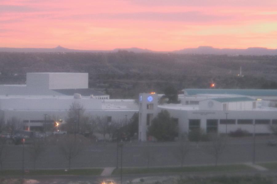 Sunrise over San Juan College Campus